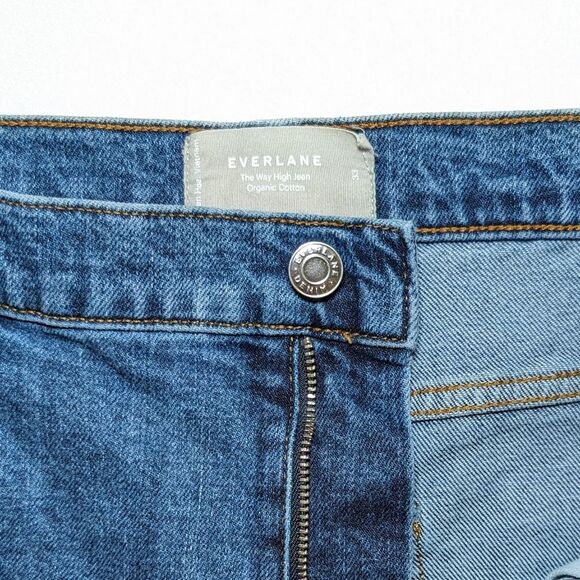 Everlane The Way-High Jean in Vintage Indigo - Picture 11 of 14